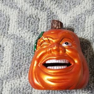 Pumpkin candle holder